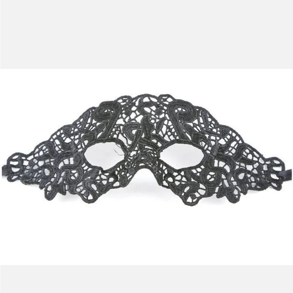Sexy Women Lady Girl Black Lace Eye Mask for Halloween Masquerade Party US